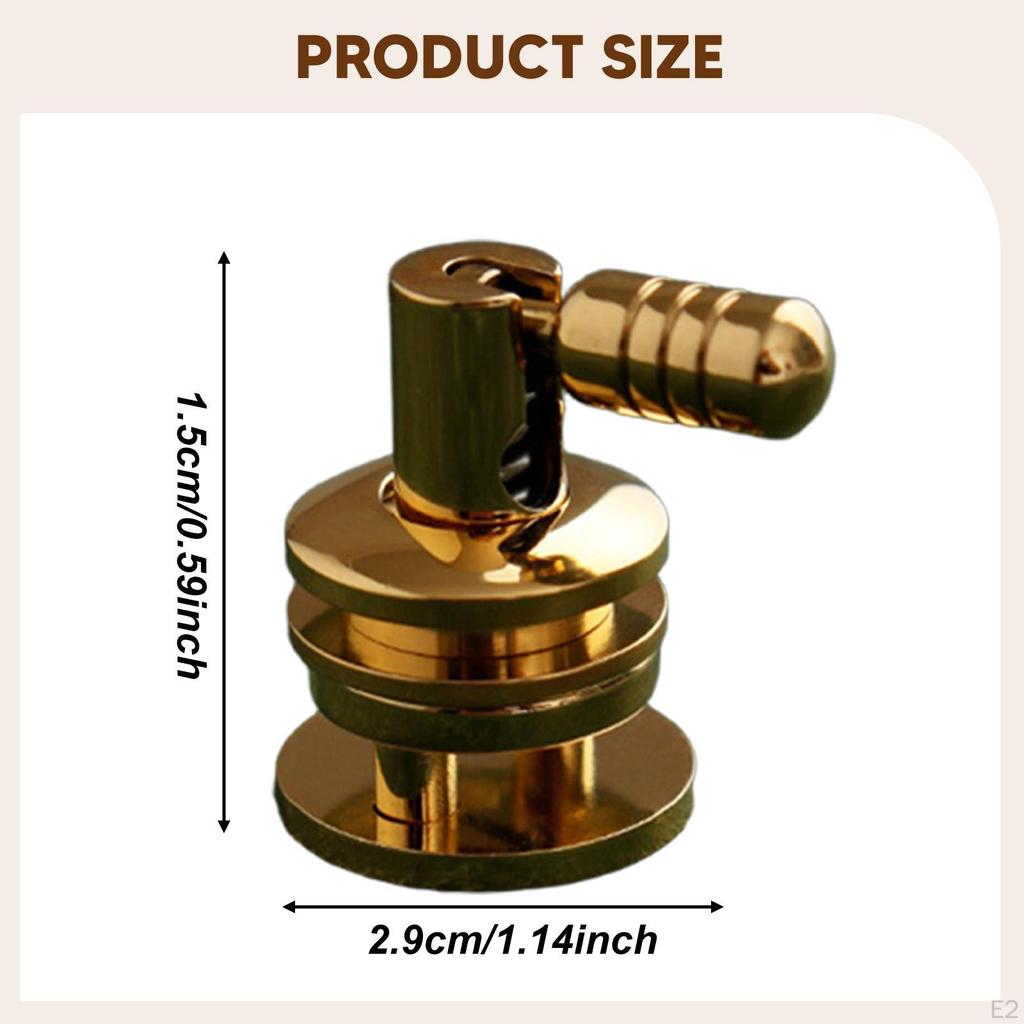 Складной замок-защелка для кошелька Складной Маленький Компактный Легкая установка Фурнитура Металл для