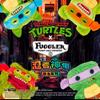 Официальный Fuggler X Черепашки-ниндзя Подростки Смешной Уродливый Монстр Мягкая Плюшевая Кукла Леонардо Коллекционные Игрушки Подарки Для Фанатов