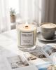 soy candle with a wooden wick + MOMENT OF PLEASURE