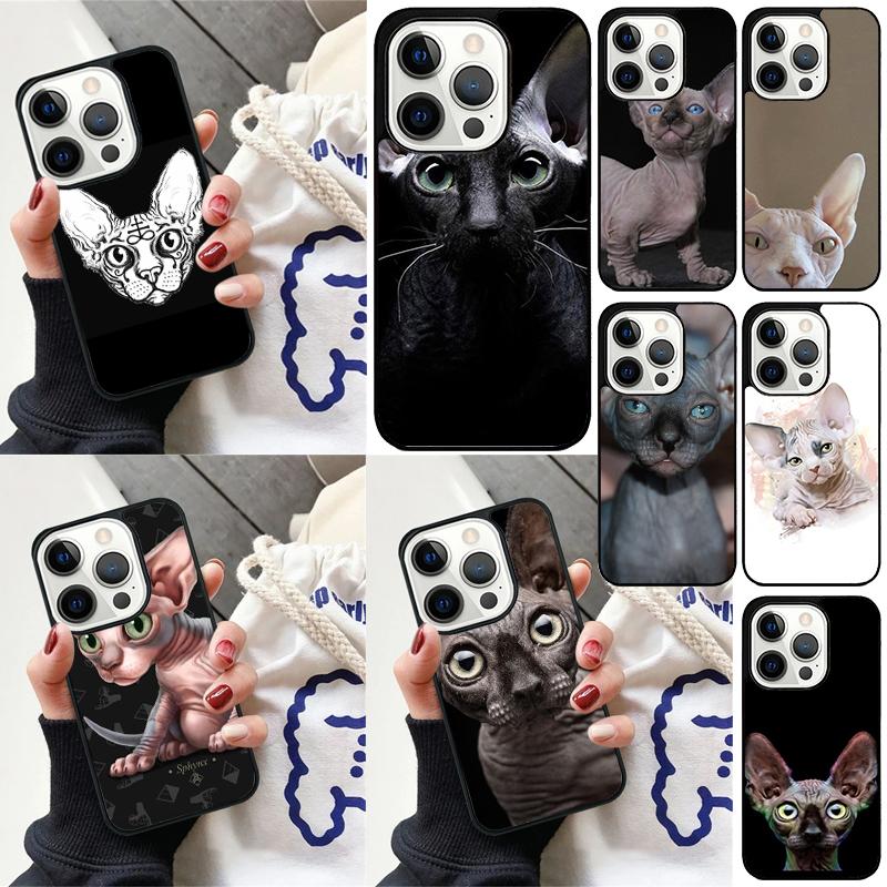 FUNNY NAKED CAT SPHINX phone Case Cover For IPhone 18 17 Air 16 15 14 Plus for apple 16 11 12 13 Pro Max coque