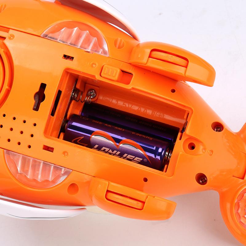 Электрическая подвеска Blow Ball Xiaomeng Fish Универсальная ходячая музыкальная световая качельная рыба Детские игрушки