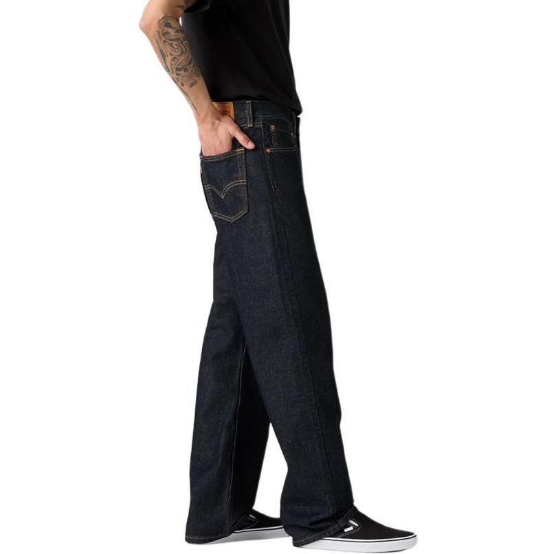 Levi's Jeans Men's Ink Black Moderate Straight Fit Pants A7221-0063