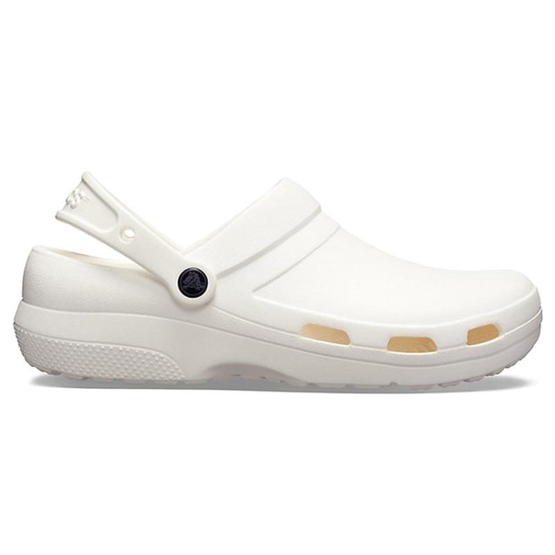 Crocs Специалист II Сабо 2-го поколения EVA Повседневные и удобные плоские сандалии Унисекс Белый