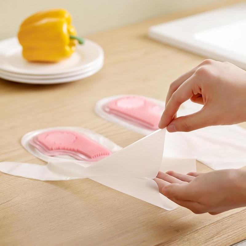 Бытовые перчатки для мытья посуды Кухонная щетка для уборки Водонепроницаемые Прочные Нескользящие перчатки для уборки Кухонные принадлежности