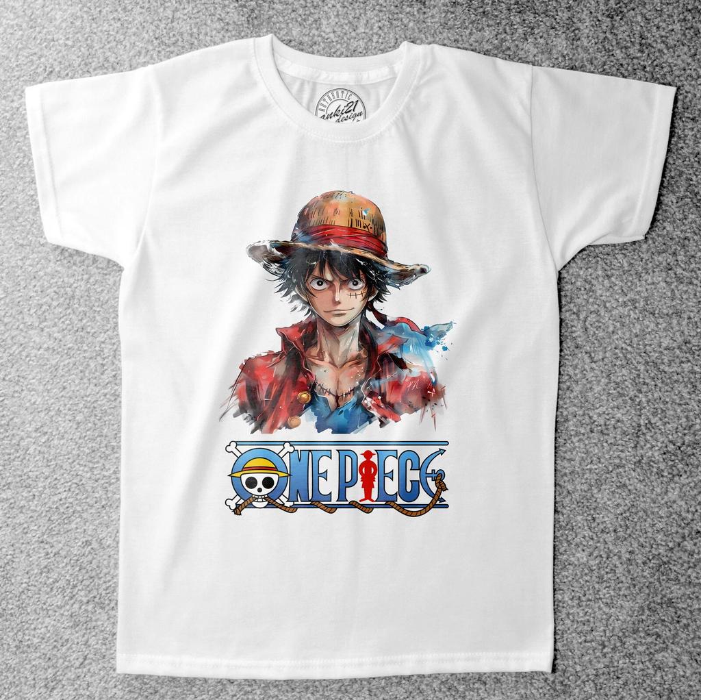 One Piece Luffy 012 Anime/Manga Childrens/Kids Adult t shirts/t-shirts