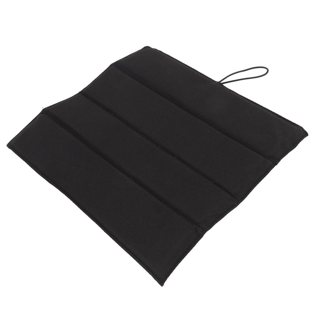 Черный портативный водонепроницаемый коврик для пикника, утолщенная складная небольшая подушка для кемпинга на открытом воздухе