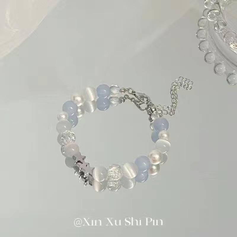 Китайский браслет из бисера с бабочкой, женский, нишевый, с высоким темпераментом, парный браслет, подарок