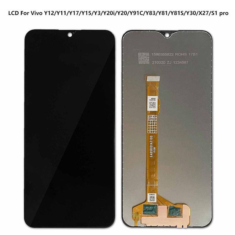Замена LCD-дисплея в сборе для Vivo Y12 Y11 Y17 Y15 Y3 Y20I Y20 Y91C Y83 Y81 Y81S Y30 X27 V15 S1 Pro Y30