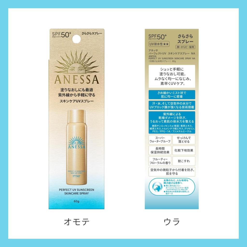 Anessa Perfect UV Спрей для ухода за кожей NA 60 г