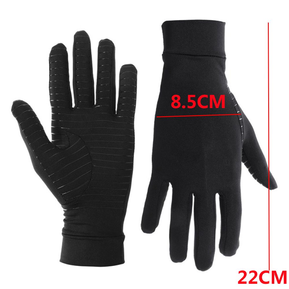 Здоровье Расслабление Уход за суставами Компрессионная медная перчатка Облегчение боли в пальцах Перчатки для артрита Фиксатор запястья