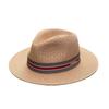 Panama Straw Hat Unisex Top Hat Fedora Hat Big Head Size Sunshade Adjustable Elegant Gentleman Versatile Style