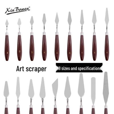 Профессиональный набор ножей и мастихинов из нержавеющей стали для акриловой и масляной живописи для начинающих