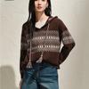 JUZI Annaco Women's Fair Isle Wool Hooded Sweater