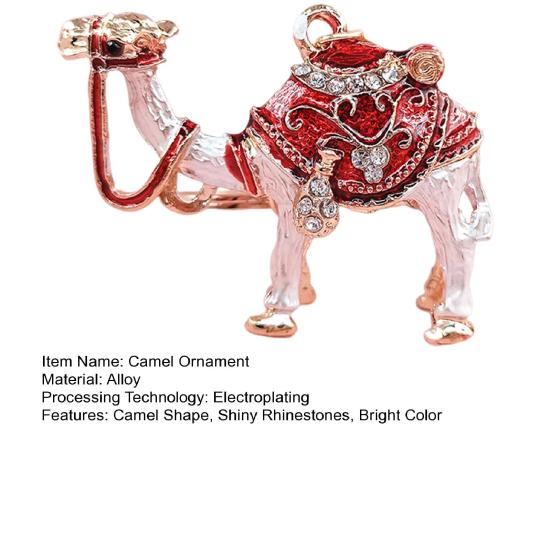 Брелок для ключей Yousheng Camel с блестящими стразами, инкрустированными яркими цветами, изысканное мастерство, брелок для сумки, подвеска