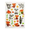 Autocollants - GLOBAL GIFT - Koalas &amp; Pandas Roux - Multicolore - 1,8 cm - Design exclusif