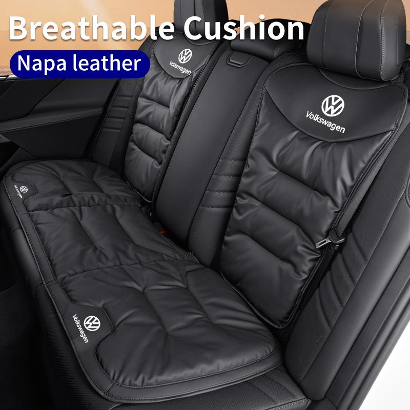 Car Seat Soft Velvet Cushion Plush Non-slip Cover Front Rear Seat Cover For Volkswagen VW Golf 4 6 7 GTI Tiguan Passat B5 B7 MK5 zf9