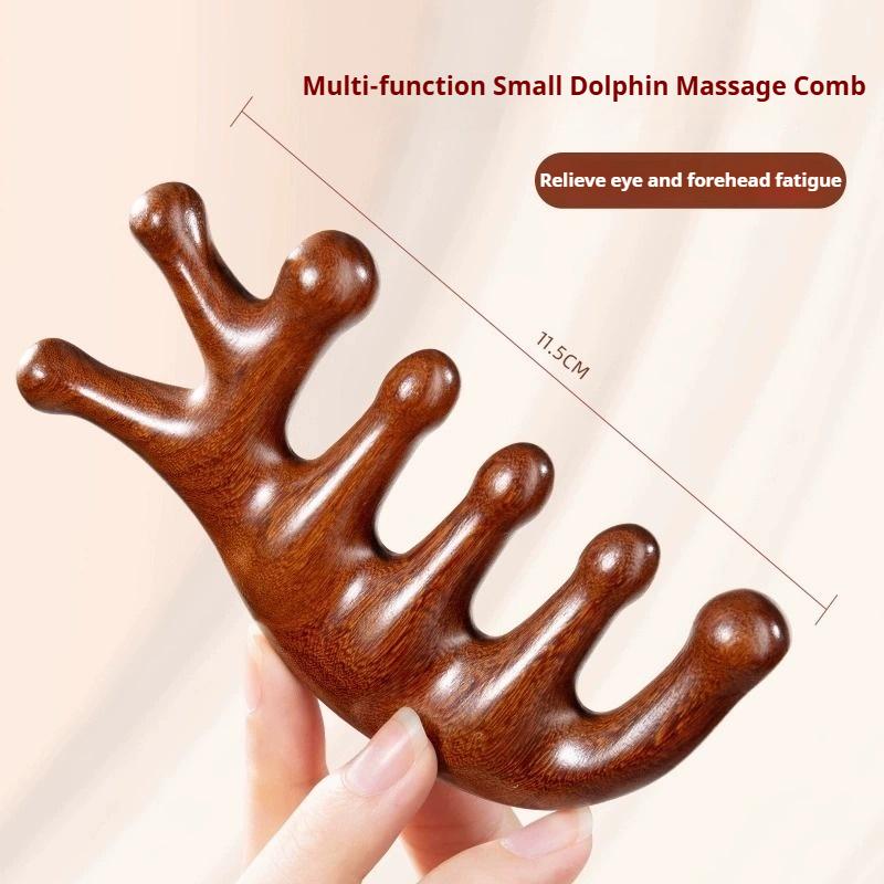 Massage Comb Head Meridian Combing Massage Men and Women Scraping Scalp Dredging Anti-wide Tooth Comb Portable Meridian Comb