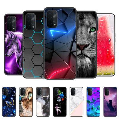 Чехол для Oppo A54 5G Силиконовая задняя крышка Чехол для телефона для Oppo A54 5G CPH2195 Чехлы Мягкий бампер coque для OPPOA54 A 54 5G 6,5 дюйма