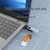 DM USB 2.0 Rotating Label Flash Drive