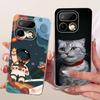 Transparent For Realme 16 Pro 5G Case Luxury Cute Cat Fashion Butterfly Cool Painted Casing For Realme RMX5121 RMX5120
