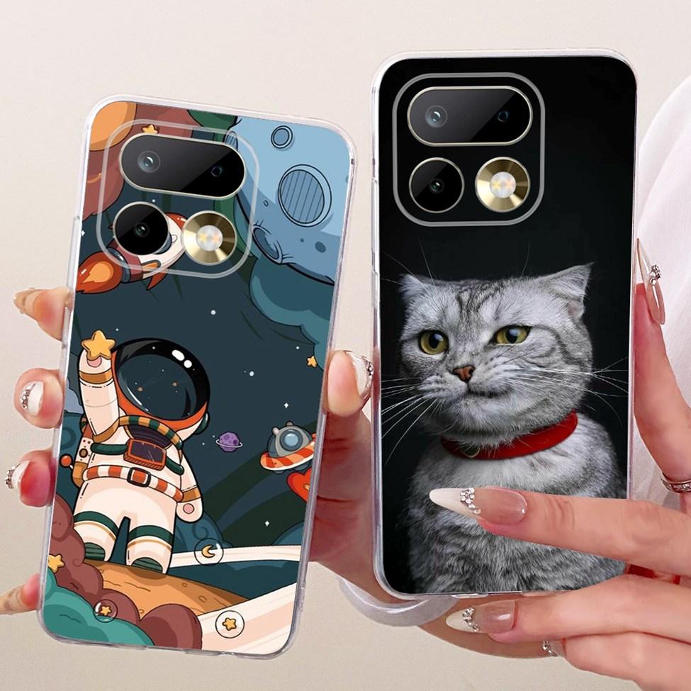 Transparent For Realme 16 Pro 5G Case Luxury Cute Cat Fashion Butterfly Cool Painted Casing For Realme RMX5121 RMX5120