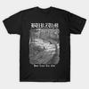 Men Black Print T-shirt Super Large TShirt Burzum Hvis Lyset Tar Oss Theodor Kittelsen Cover No-Cut Transfer Paper Print Cotton Tshirt