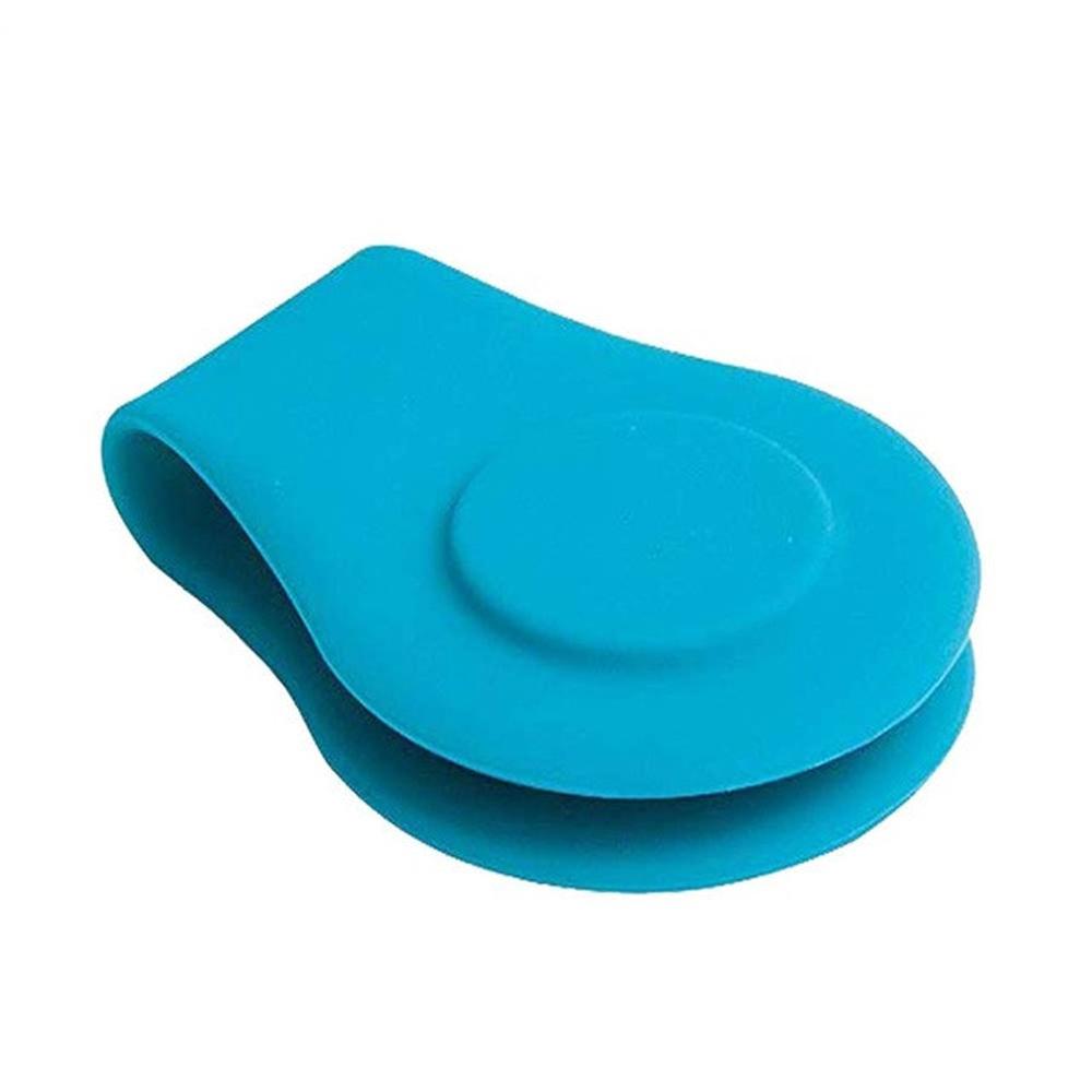 Для гольфиста крепится силиконовый держатель маркера мяча для гольфа маркер для мяча для гольфа зажим для кепки для гольфа зажим для шляпы для гольфа