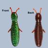 5 шт. 6 см/7 г Мягкая приманка-червь Медленно тонущая Соленая Блестящая Бионическая приманка Разноцветная