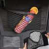 Car Trunk Elastic Mesh Fixed Straps Car Interior Organizer Extinguisher Storage Net Bag Seat Back Fixing Bag Auto Car Accessory