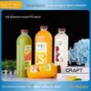 500ML High-Temperature Resistant PP Plastic Beverage Bottle for Juice and Milk, Large Capacity