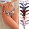 Seamless Panty for Women T-back Sexy Butterfly G-string Printed Underwear