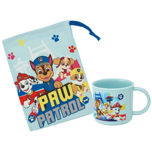 Skater Children's Cup Bag 21 X 15cm Paw Patrol 23 Made In Japan KB62-A