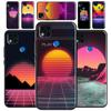 Чехол Vaporwave Retro Synthwave Sunset 80S для Xiaomi Redmi Note 10 Pro Note 9 Pro Note 11 Pro 8T 9S 10S 10 9A 9T 9C