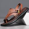 Men's Sandals Foreign Trade Summer Soft-soled Non-slip Beach Shoes Men's 2025 New Flip-flops Casual Wear Cool Slippers