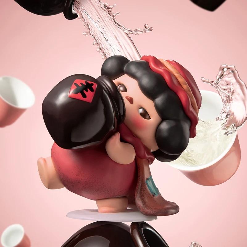 POP MART PUCKY The Feast Series Blind Box Toys Kawaii Anime Action Figure Caixa Caja Surprise Mystery Box Dolls Girls Gift