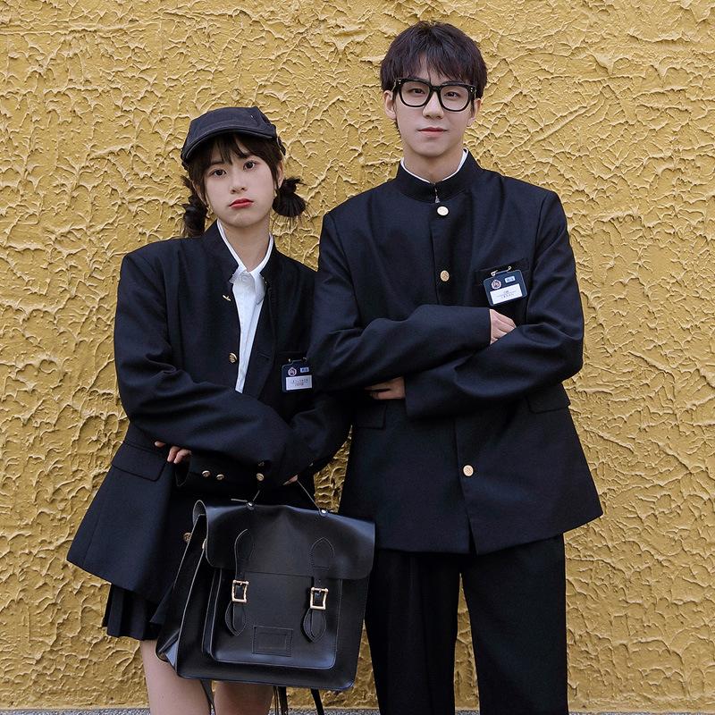 Школьные блейзеры Dk Мужская уличная мода Сочетающиеся