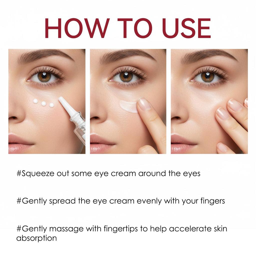 Instant Reduction Eye Cream-Firming & Lifting For A Well-rested Look-Improve Skin Elasticity-Suitable For All Skin Types, 10g