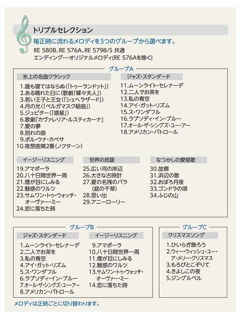 Seiko Clock Wall Clock Karakuri Clock Radio Clock Analog Karakuri Triple Selection Melody Rotating Decoration Ivory Marble Pattern RE576A