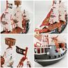 Kids Pirate Toys Pirates Ship Plaything Sailing Props Boats Model Playthings Boys Birthday Gift Boat Toy for Home Kindergarten