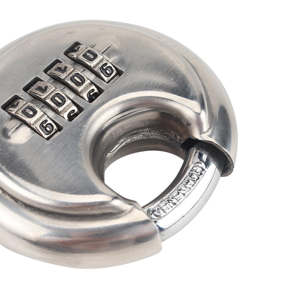 4-значные замки без ключа повышенной прочности из нержавеющей стали, водонепроницаемые навесные замки для шкафа, гаража, ворот