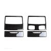 For BMW E90 3 Series 2005-2012 320i 325i Carbon Fiber Car Rear Air Condition Outlet Panel Frame Trim Decoration