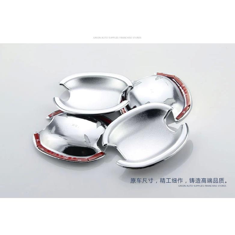 FUNDUOO хромированная крышка дверной ручки автомобиля + чаша для Toyota Yaris Vios 2006 2007 2008 2009 2010 Toyota Corolla 2003-