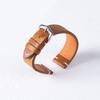 In Stock Color-Changing Retro Oil Wax Leather Watch Strap, Genuine Leather, Available in 18/19/20/21/22mm