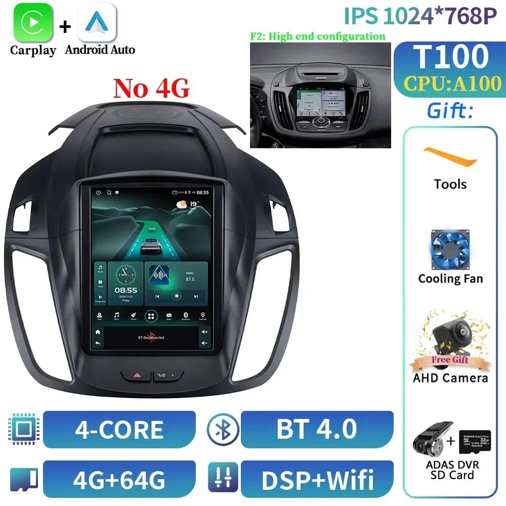 9,7-дюймовый Android автомобильный стерео радио мультимедийный видеоплеер для Ford Kuga 2 Escape 3 2012-2019 навигация Carplay автомобильный экран