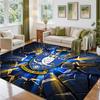 Sheffield Wednesday Football Design Crystal Velvet Rug Soft Decorative Mat for Bedroom Entrance