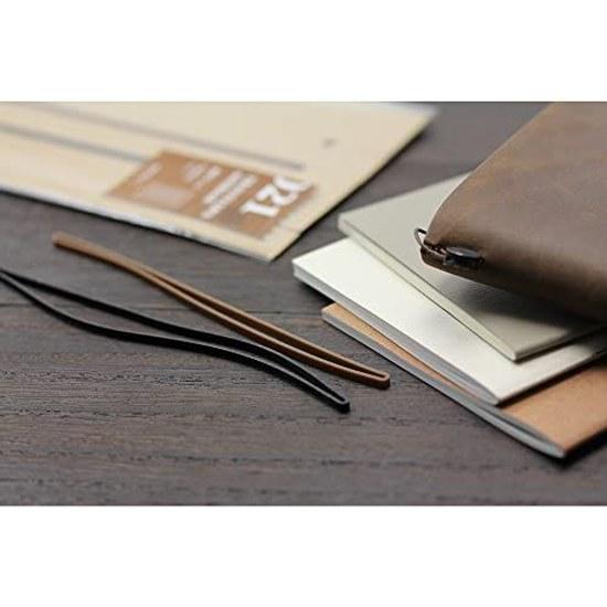 DESIGNPHIL Midori Travelers Notebook Refill Connection Band 2-Pack Passport Size