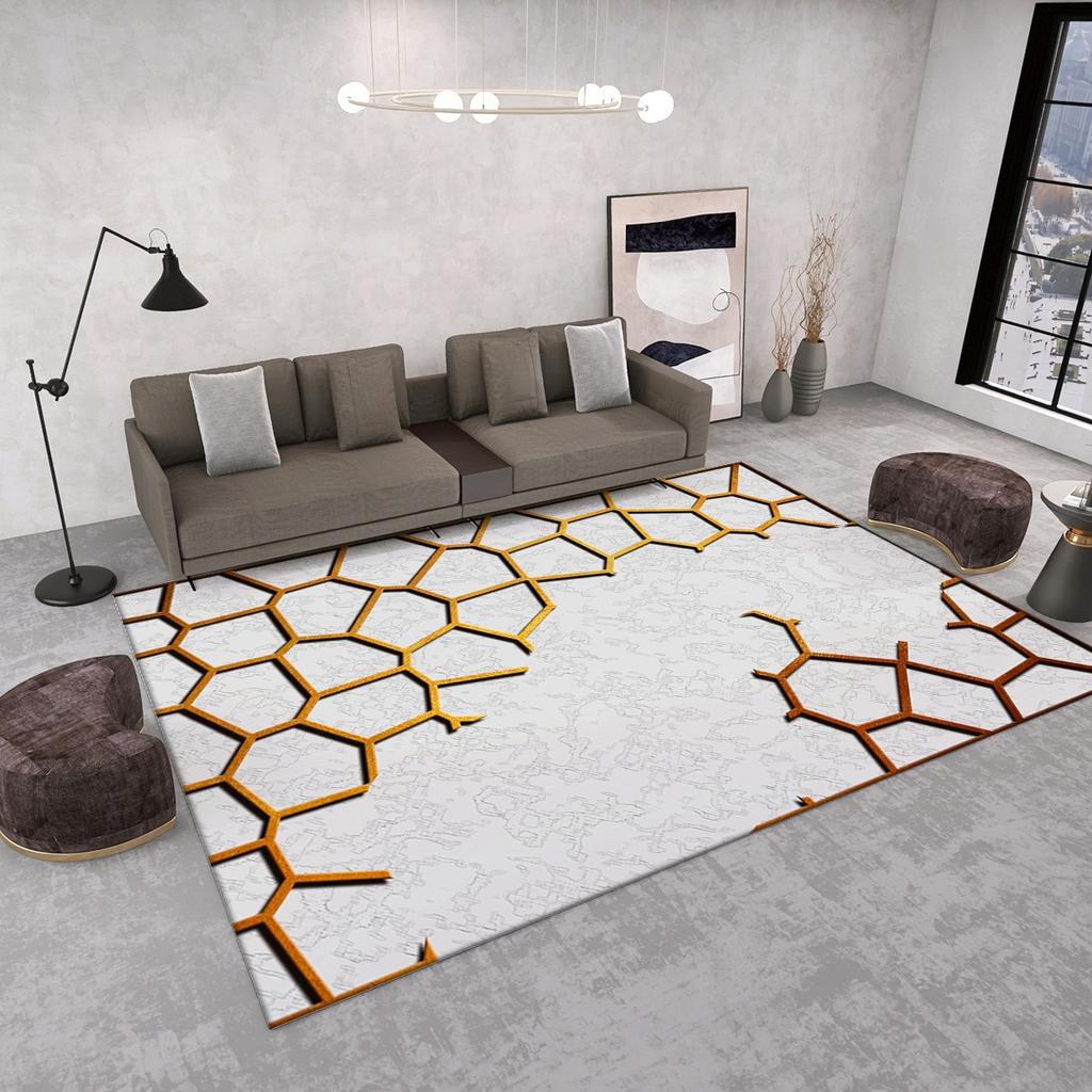 Ковер в европейском стиле, простой креативный, для гостиной, под диван, для спальни, прикроватный, для кабинета, коврик у входной двери, нескользящий, для украшения дома