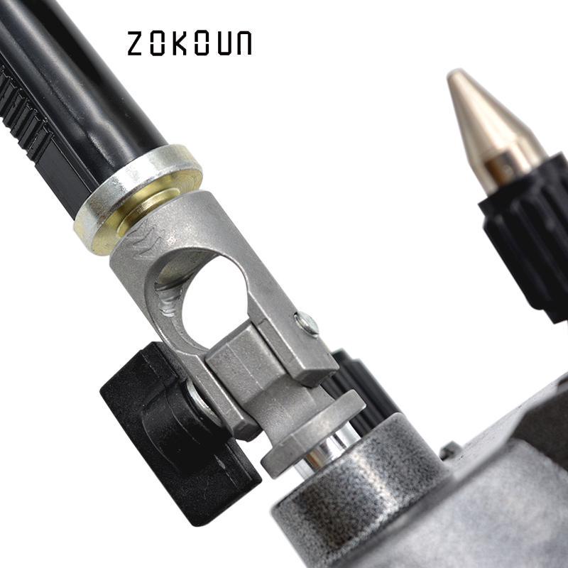 Поворотная поворотная головка с поворотным шарниром от 5/8 до 1/4 дюйма для подключения лазерного уровня и регулируемого по высоте кронштейна или адаптера для штатива с регулируемой высотой 1,2/1,5 м.