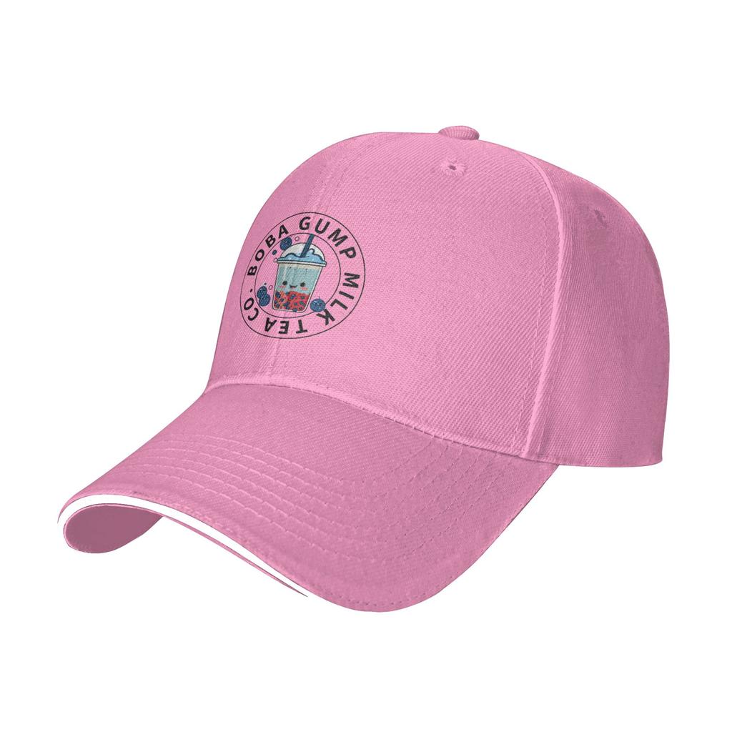 Fashion Boba Gump Milk Tea Co Curved Brim Baseball Cap Sports And Fitness Visor
