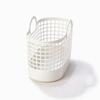 Like-it Town Basket, Mini, White, LBB-16C, Laundry Storage, Made with Approximately 90% Biomass Plastic